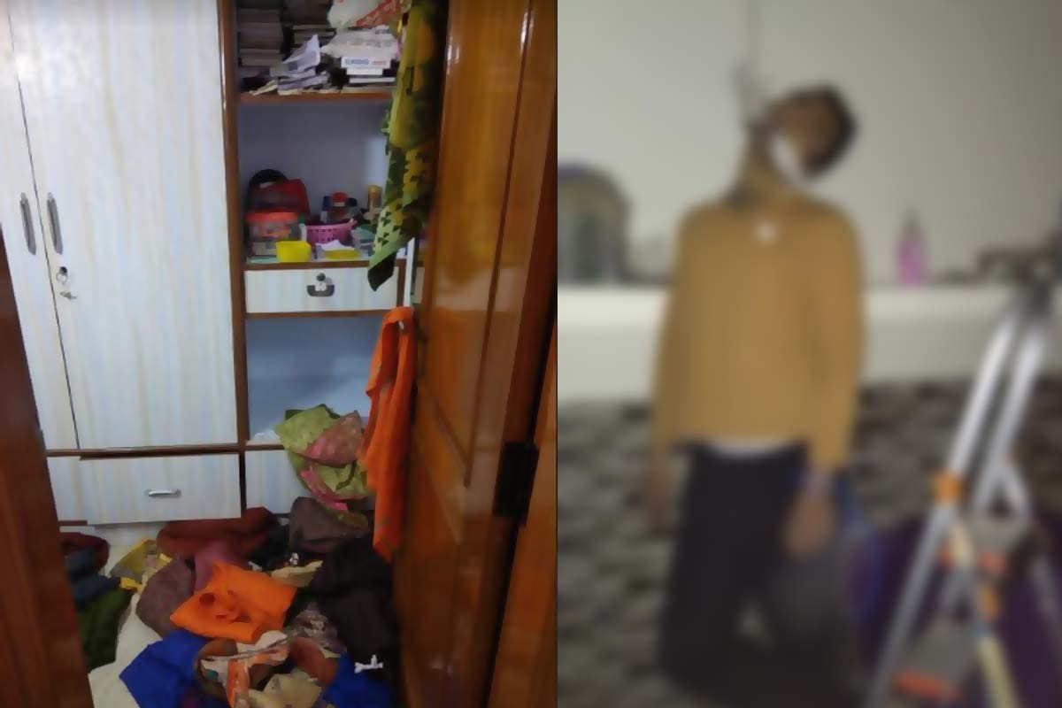 Crooks robbed the house, murder businessman son by hanging in Meerut