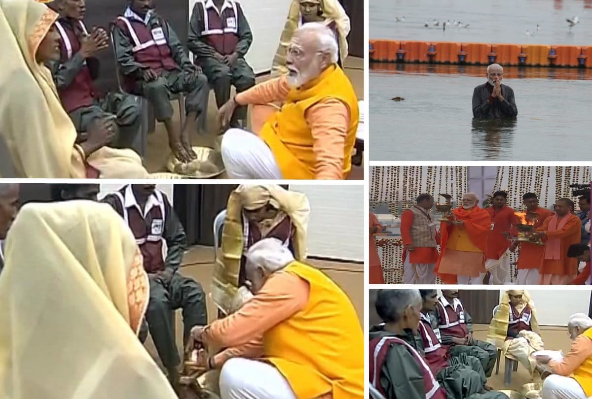 kumbh 2019: PM Modi journey from DPS Helipad to Sangam, see In pictures