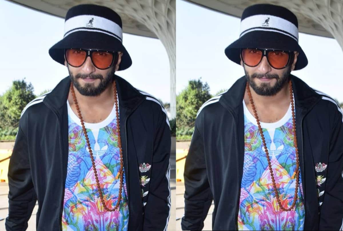 Ranveer Singh loud airport look viral on social media