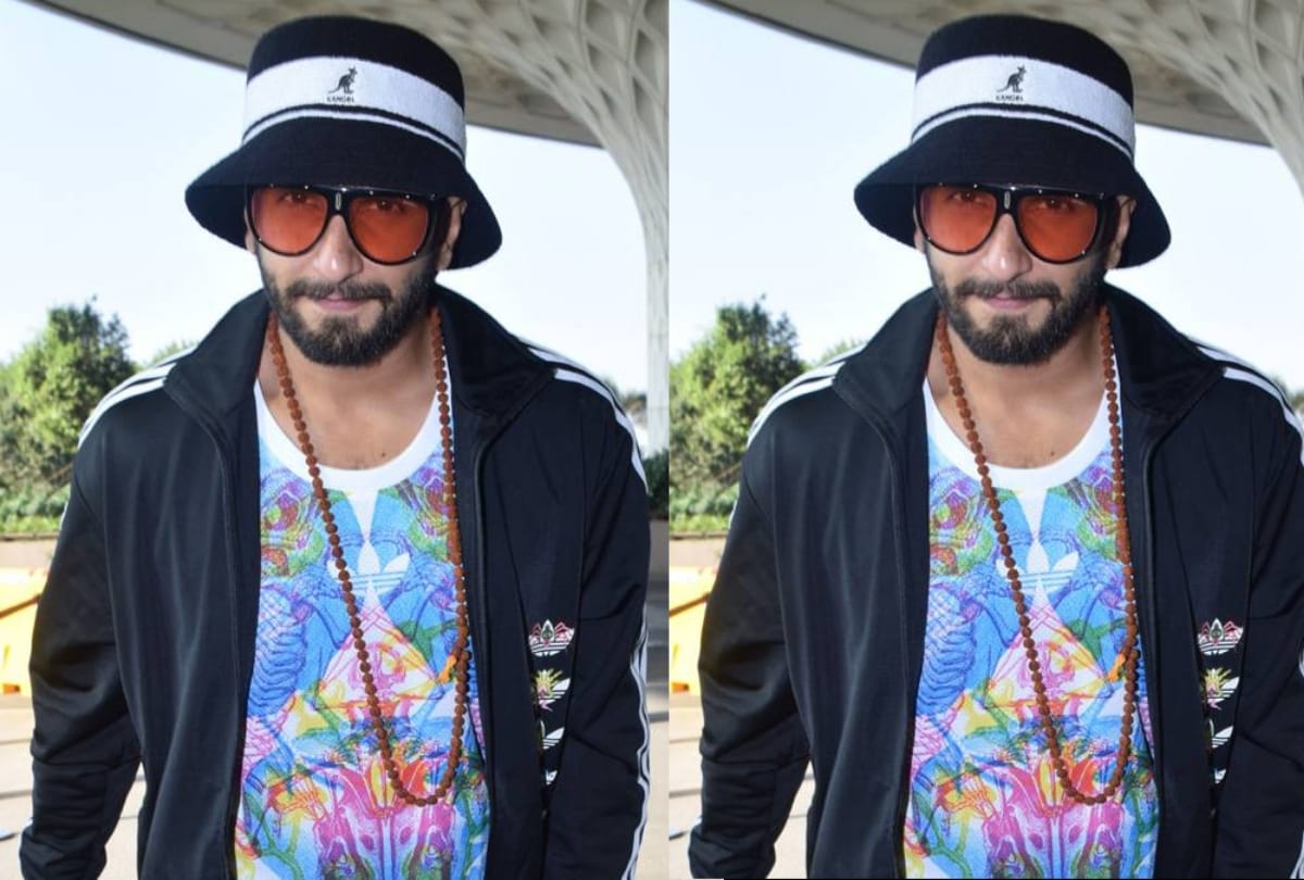 Ranveer Singh loud airport look viral on social media
