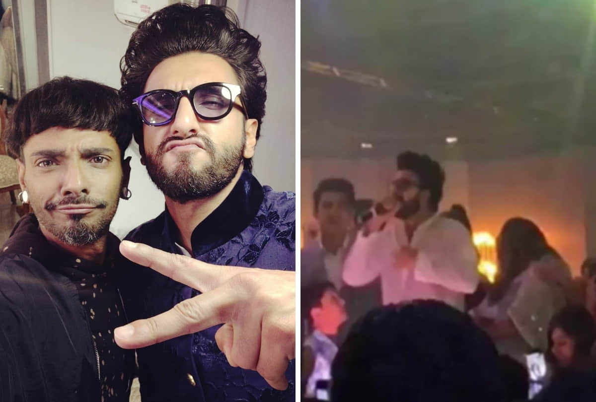 Ranveer Singh performs gully boy rap song Meri Gully Mein at a Delhi wedding video viral