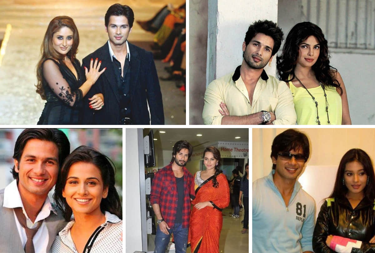 shahid kapoor birthday special he dated many heroines before get married with mira rajput