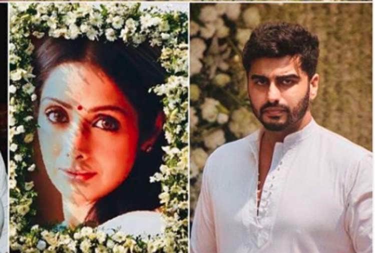 sridevi first death anniversary arjun kapoor statement about his step mother after she died