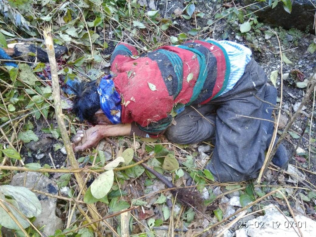 bolero fell into gorge at Najibabad Buakhal National Highway