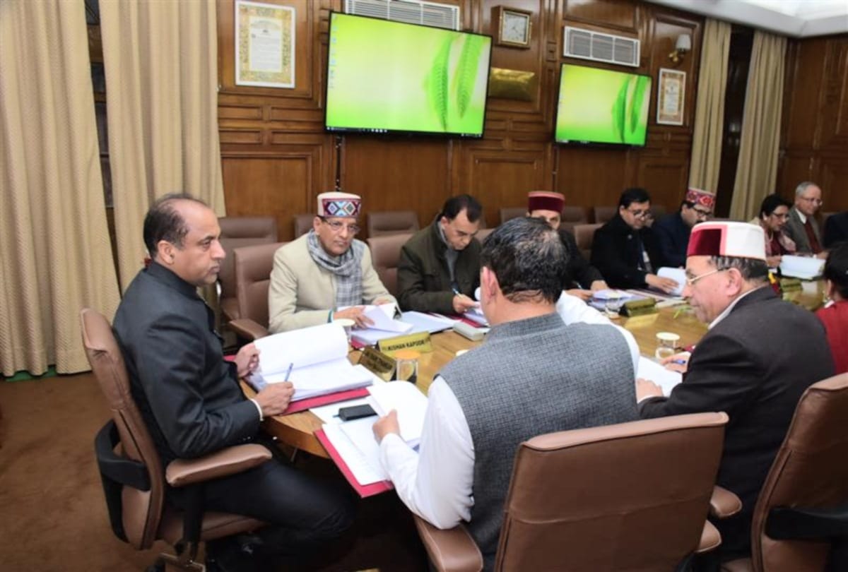 himachal cabinet meeting will held today in shimla