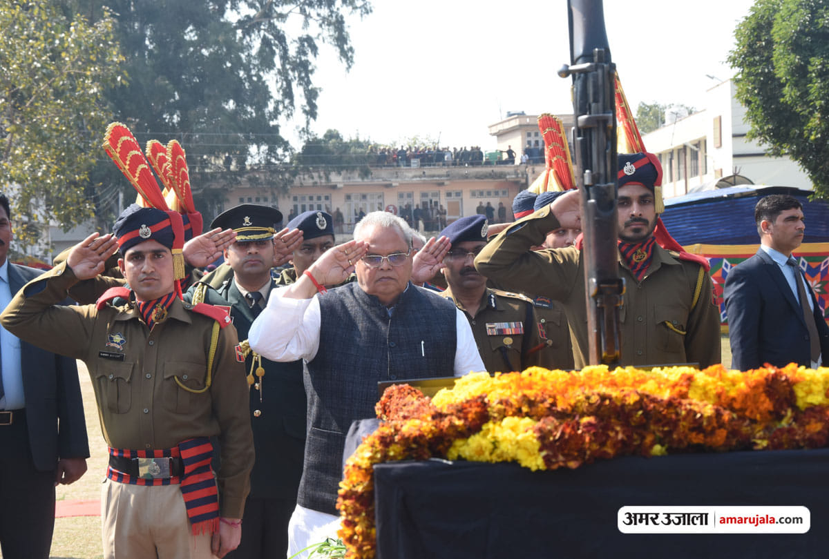 jammu kashmir police dsp martyr aman kumar thakur final journey