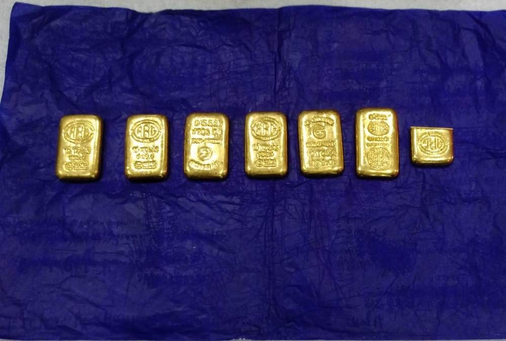 DRI rpf grp recovered gold silver in last three year in train pddu junction chandauli