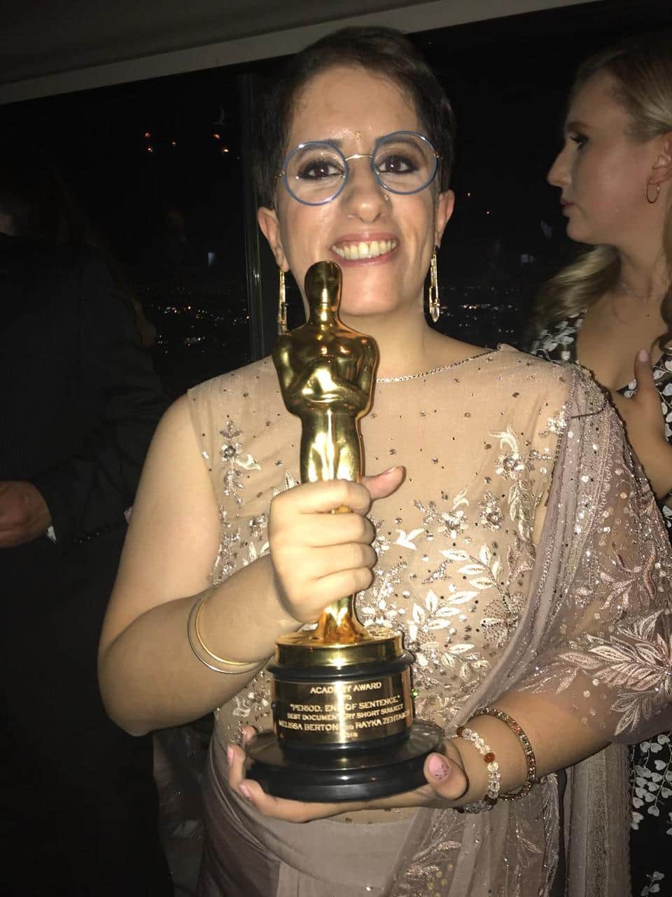 91st academy awards ceremony oscar guneet monga talk about women periods