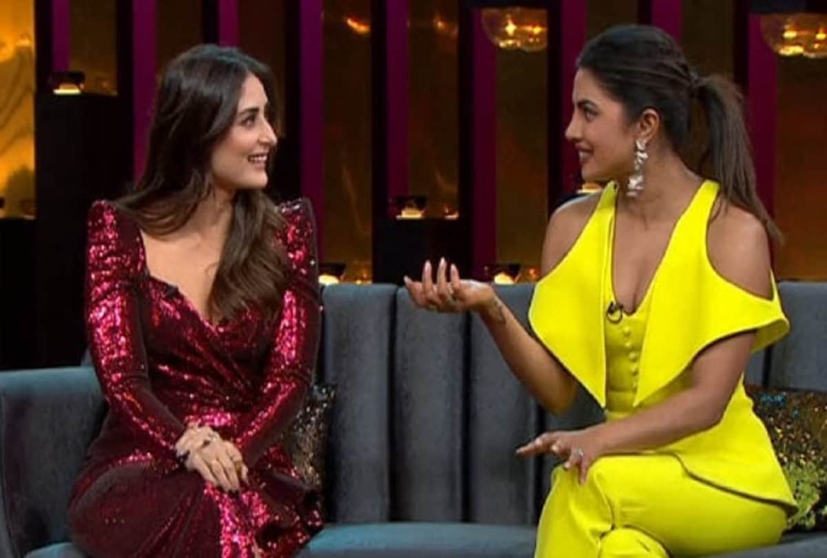 priyanka chopra takes to kareena kapoor on karan johar koffee with karan show throwback