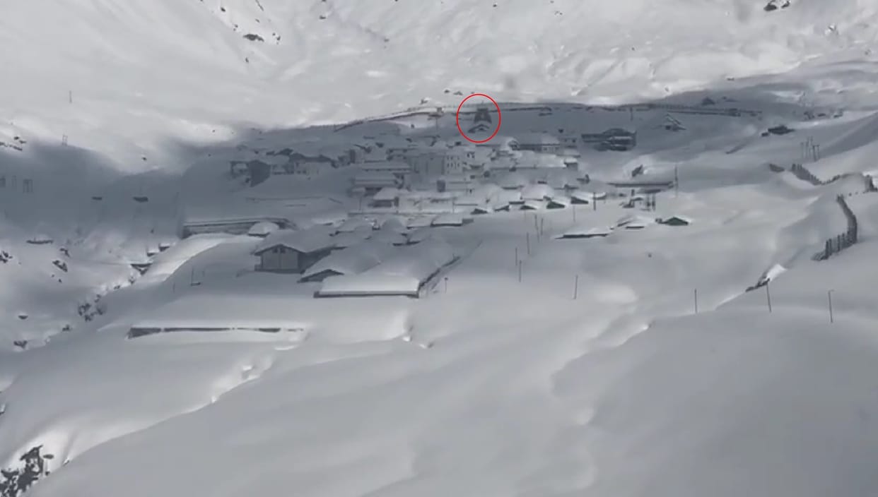 Kedarnath Dham After Snowfall Exclusive photos captured by helicopter