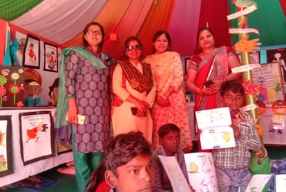 Children got training at kumbh Learning corner for all around development