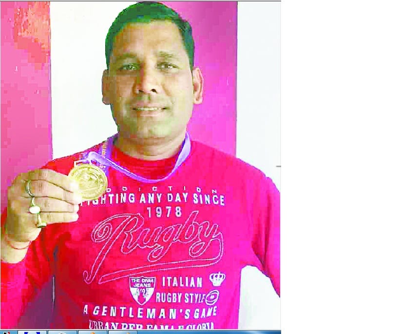 Rajendra wins Gold medal