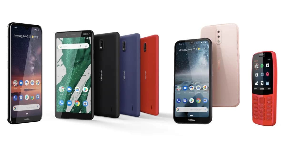 Nokia 4.2, Nokia 3.2, Nokia 1 Plus, Nokia 210 Budget Phones launched in Mobile world congress