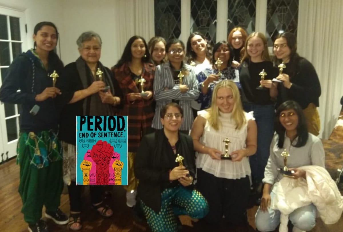 91st Academy Awards ceremony guneet monga get oscar for period end of sentence in Short Documentary