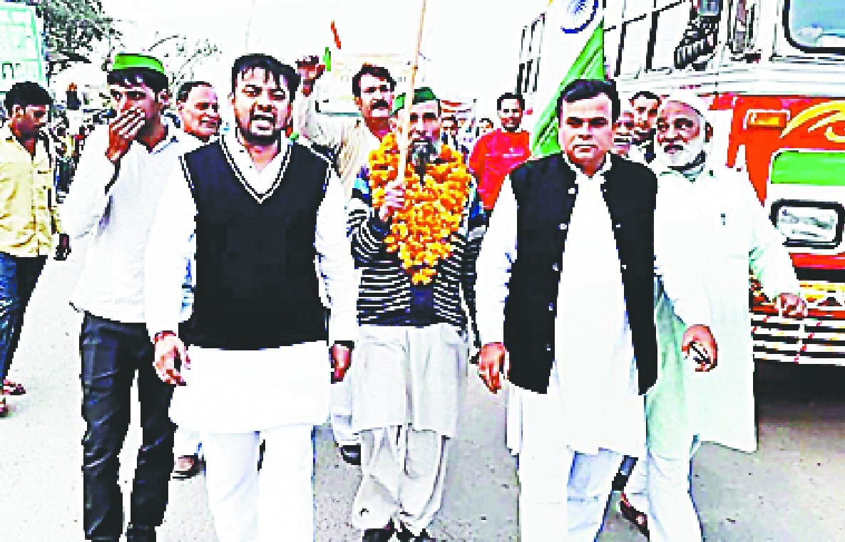 Hiking Farmers Union to Baghpat