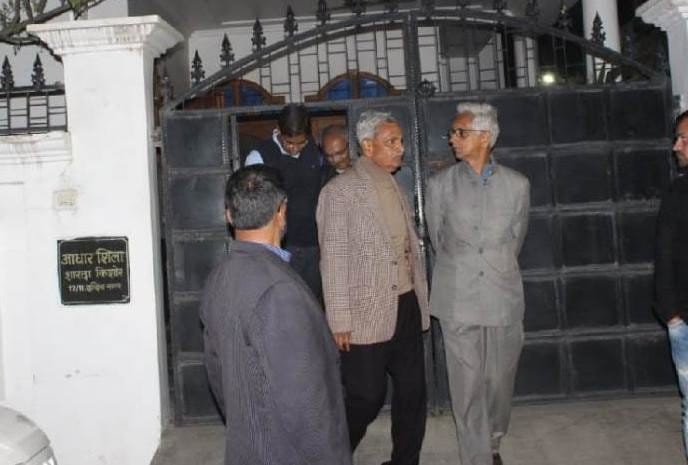 police arrested matermind of robbery in UPSSSC former chief's home.