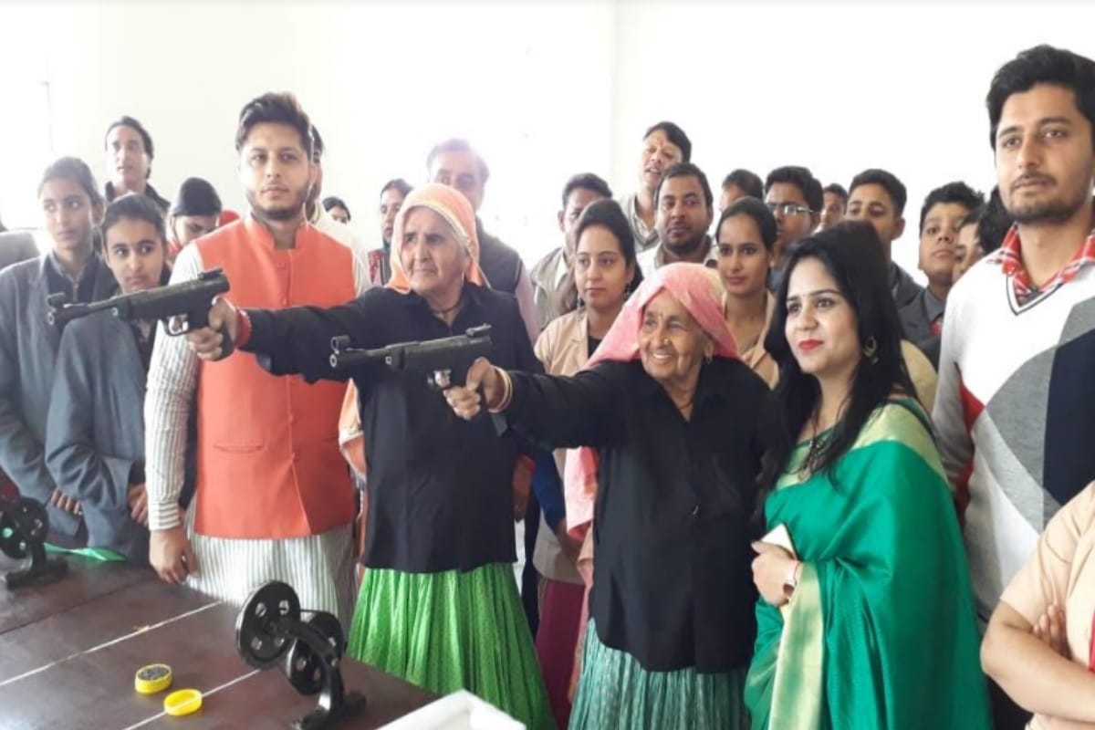 Shooter Dadi inaugurated the shooting range in Sardhana UP