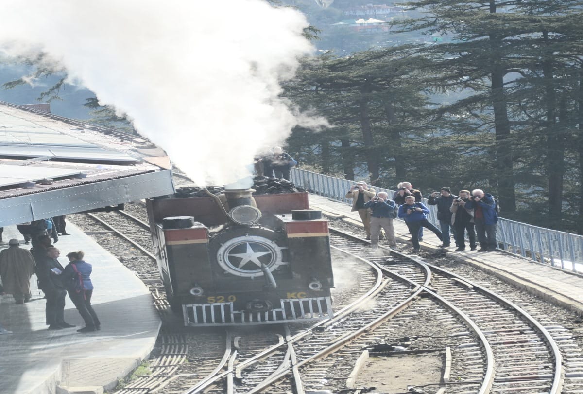 First trial with coach to increase train speed on Kalka Shimla track