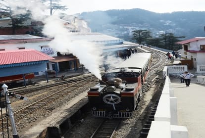 First trial with coach to increase train speed on Kalka Shimla track