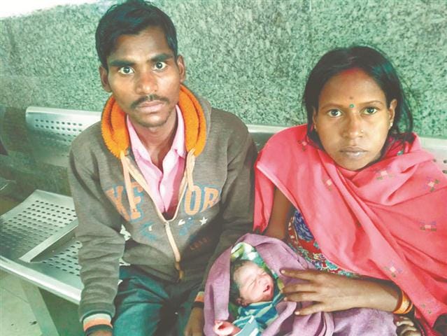 Magadha express's general bogie gives birth to a baby girl