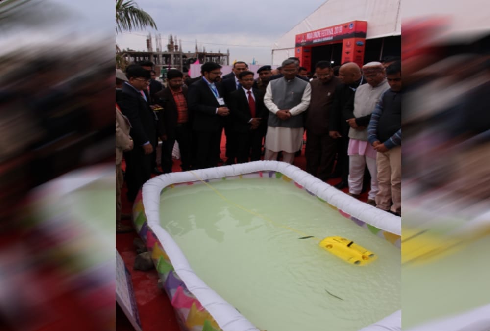 Unique Drone festival in dehradun these can use for Spying 