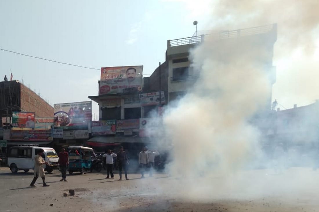 People Celebrate Air Strike on Pakistan