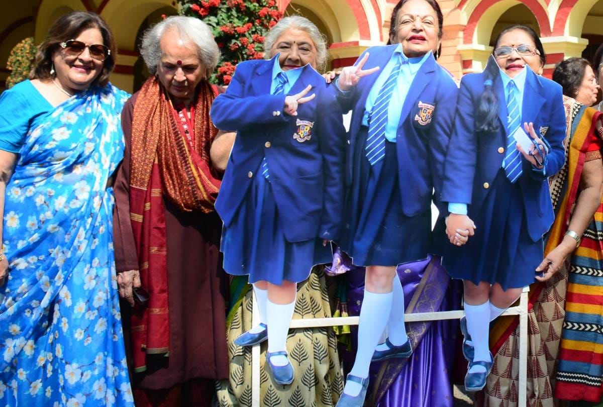 alumni meet of 1959 batch in Loreto girls school