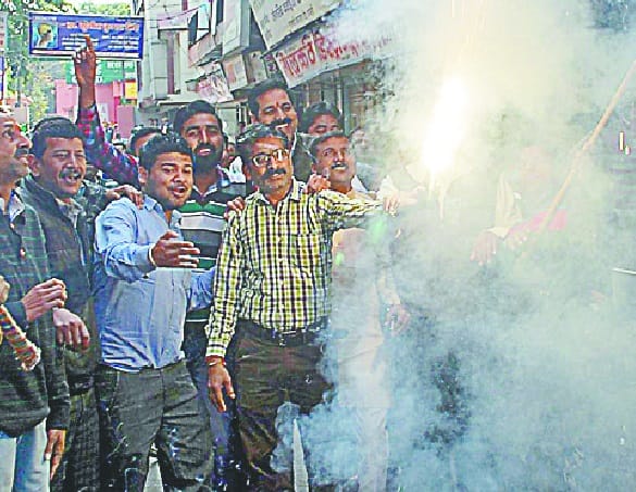 bhartiye vaayu sena ki air strike par jashn