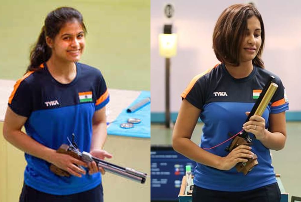 ISSF shooting World cup: manu bhakar and heena sindhu not qualify for finals