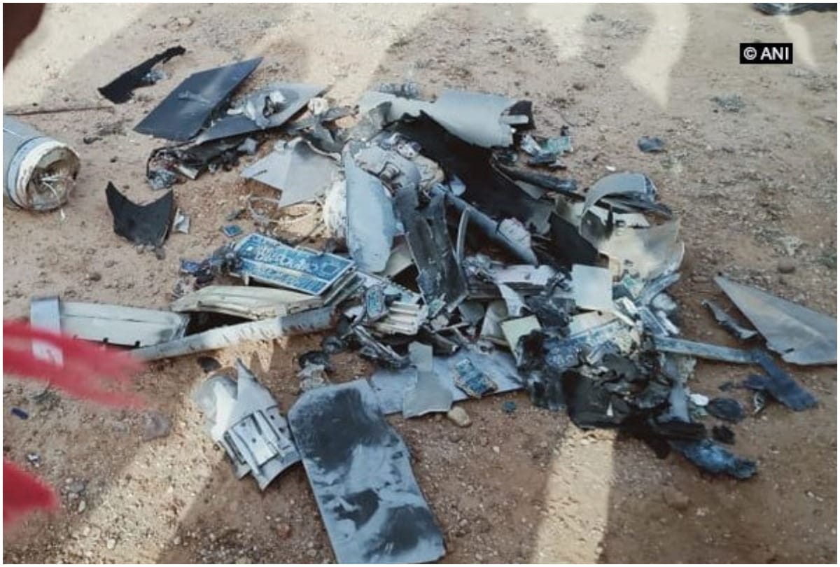 Pakistan's drone struck down near Gujarat Border in Kutch