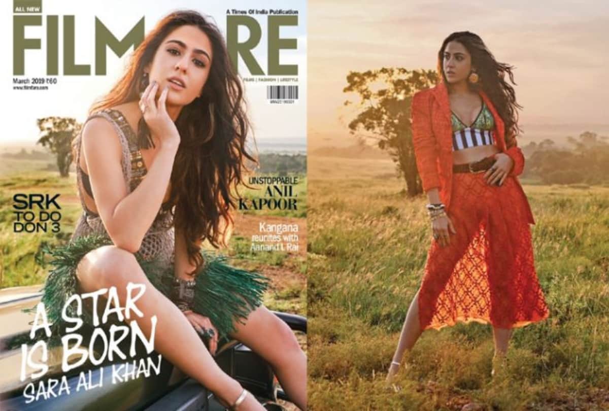 Sara Ali Khan first ever magazine cover is hotness personified