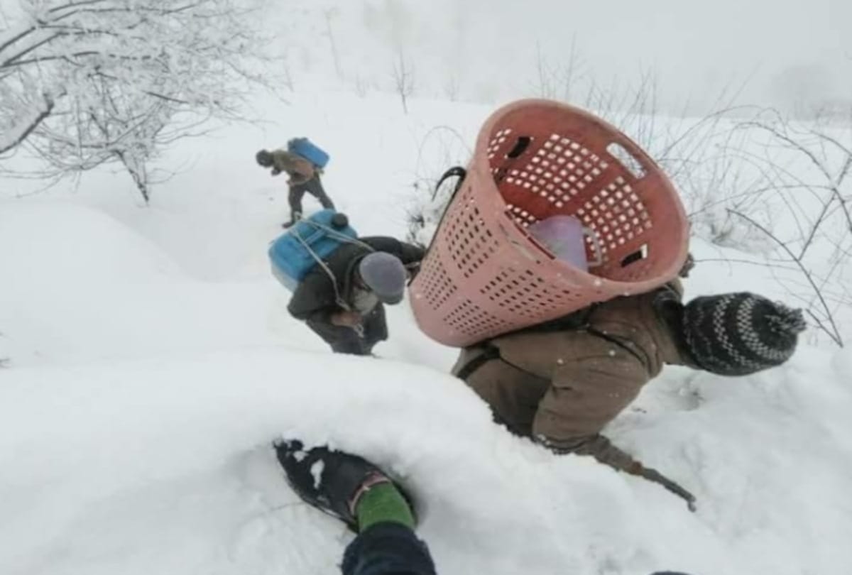 fresh snowfall recorded in himachal on 26 february