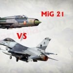 मिग 21 बनाम एफ-16 लड़ाकू विमान