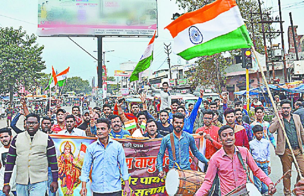 All happy with attack on militant hideouts in Pak