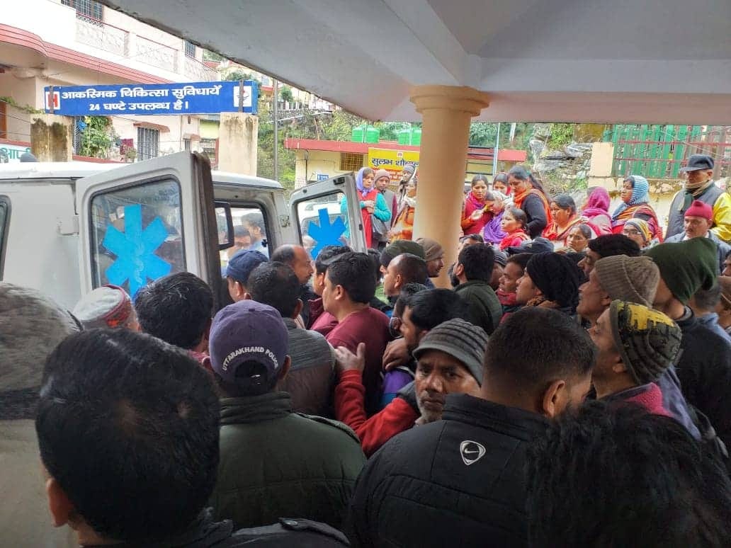 max vehicle accident at rudraprayag