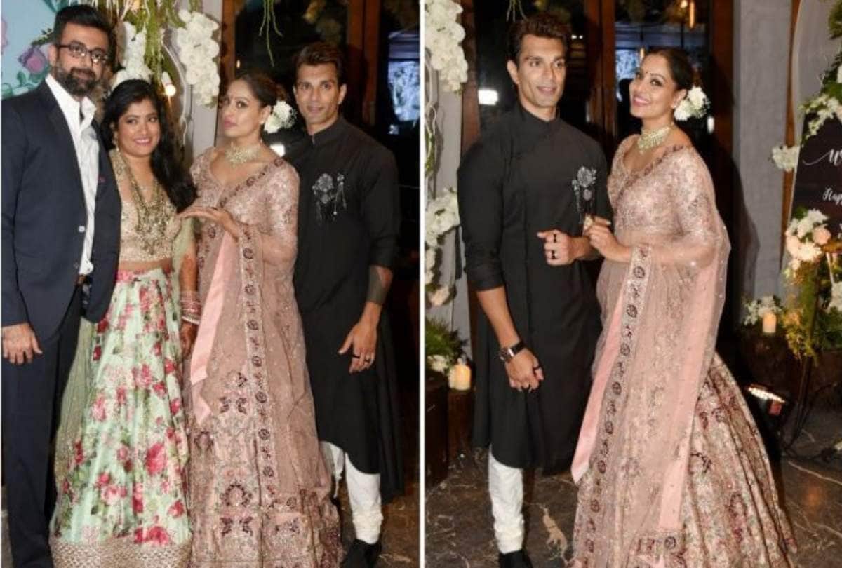 bipasha basu sister vijayeta basu wedding reception photos viral karan singh grover also there