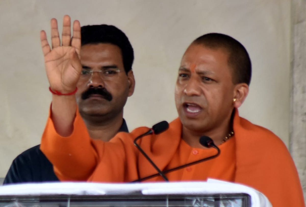 CM Yogi Adityanath rally in Gorakhpur on March 26