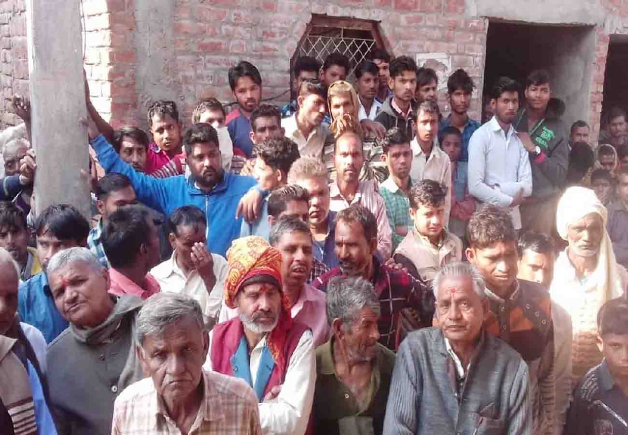 brutal murder of a man in etawah