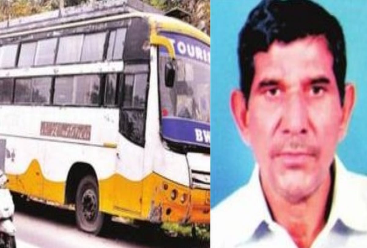 ghaziabad man missing for 24 days found his rugged corpses in bus standing outside police station