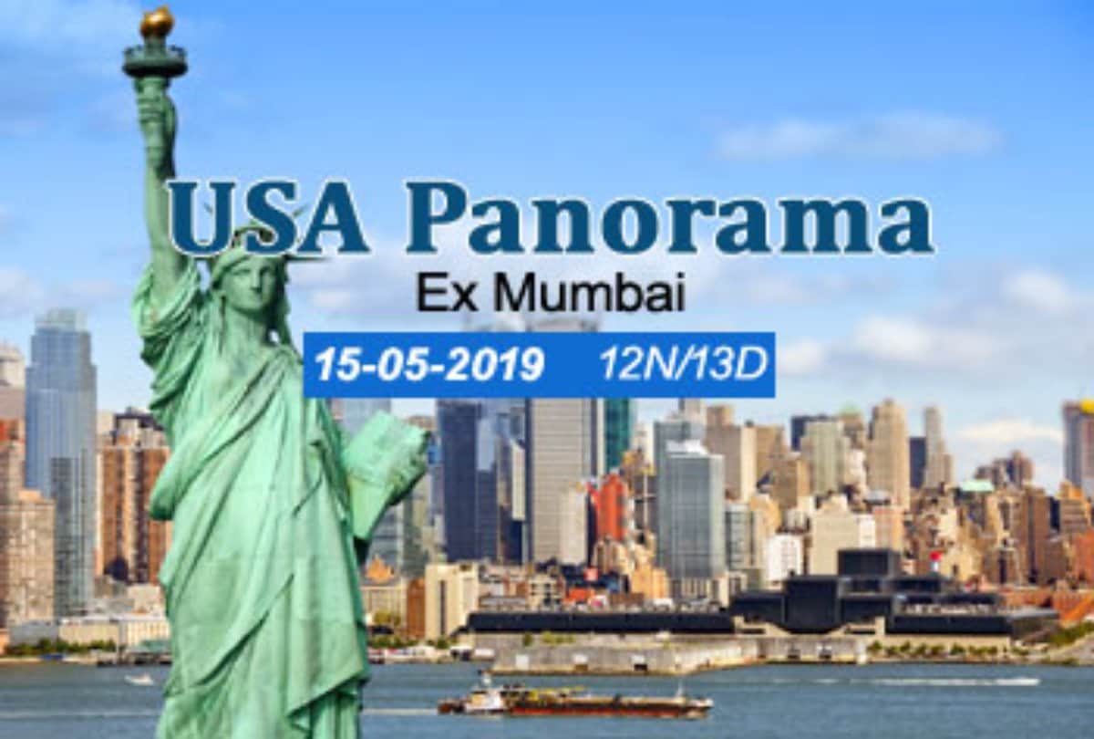 Irctc tour mumbai usa panaroma package