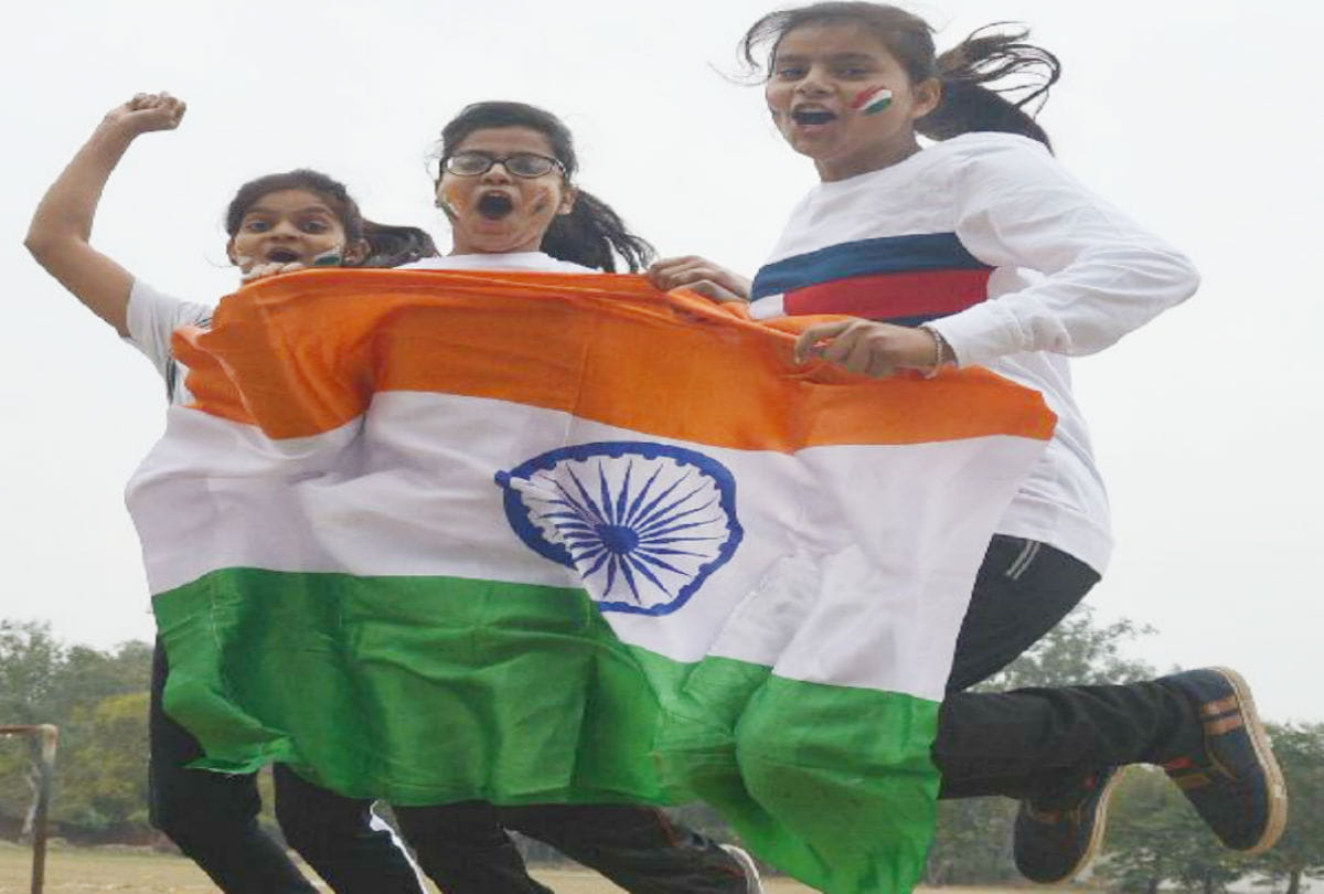 tricolor in Madrasas on Independence Day