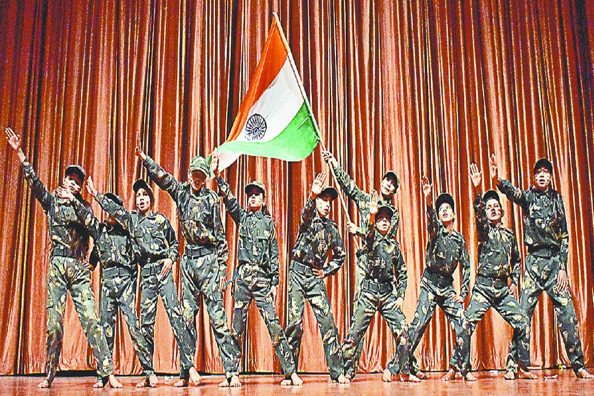 Indian army attack on pakistan and It was praised at the Subharti College Meerut