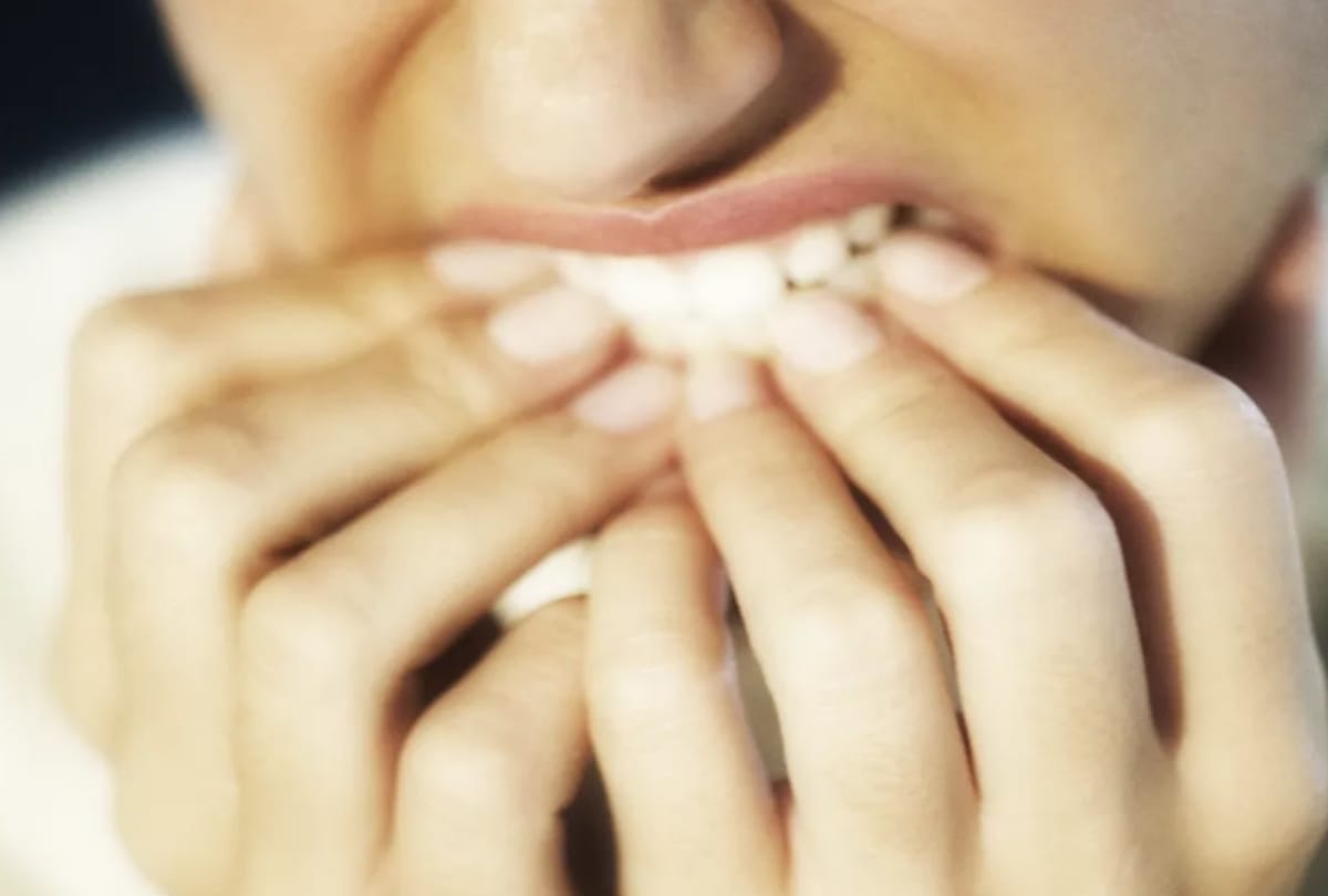 Nail biting is bad for your health