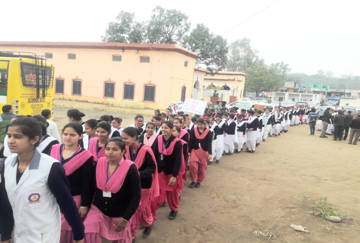 Aparajita rally organized in solan and nalagarh city himachal