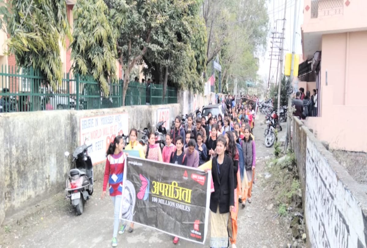 Aparajita: rally for women empowerment nahan sirmour