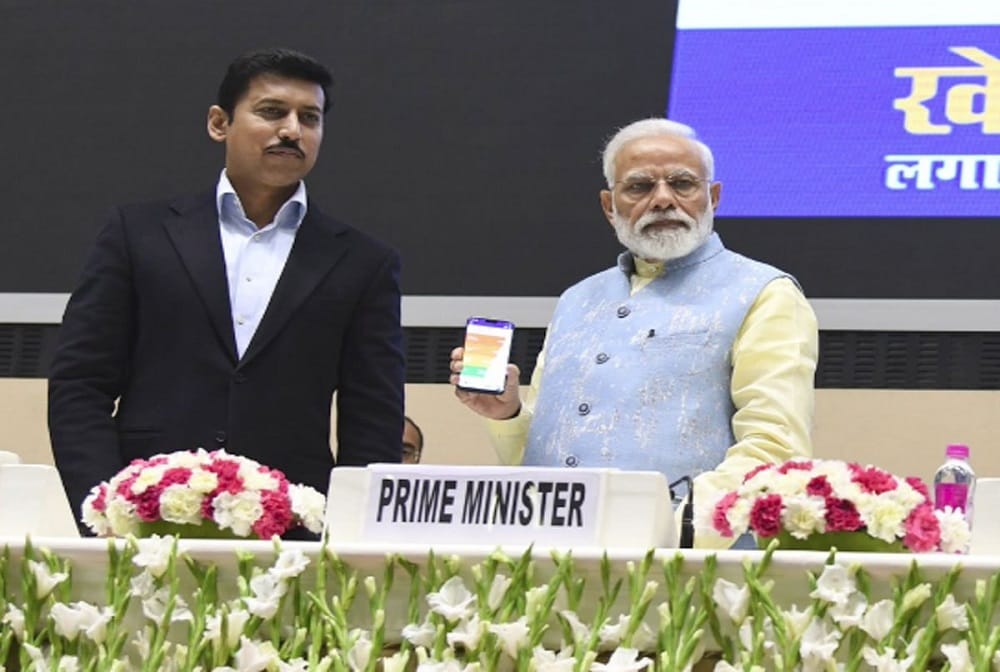prime minister narendra modi launches Khelo India App