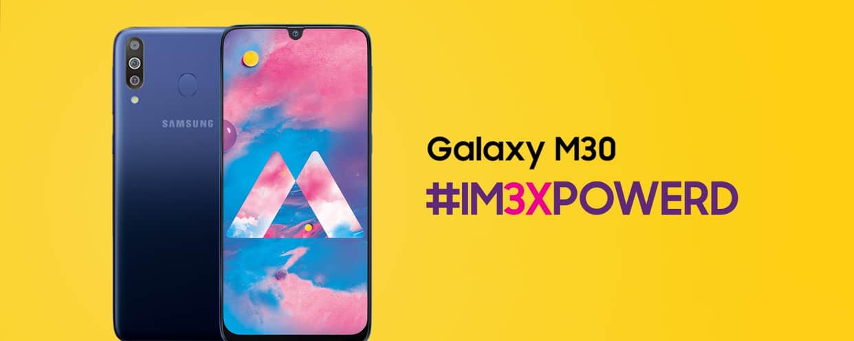 Triple rear Cameras Samsung Galaxy M30 Smartphone Launched, Know price and specifications