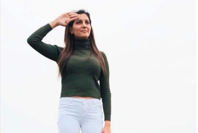 sapna choudhary salute to indian air force share a photo in social media
