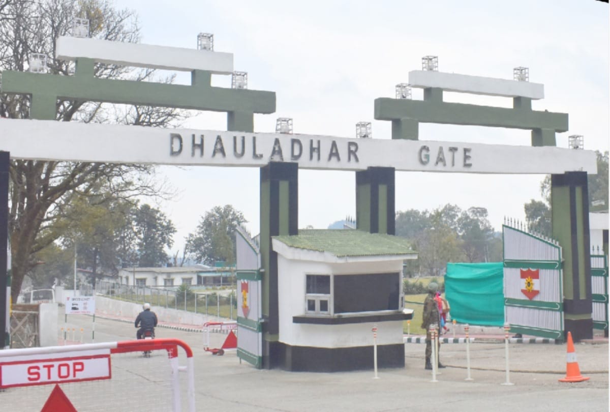 Order to exclude civil area from Yol Cantonment of Kangra