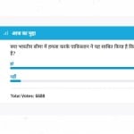 Amar Ujala Poll : Pakistan has proved that it is favoring terrorism by attacking on Indian border